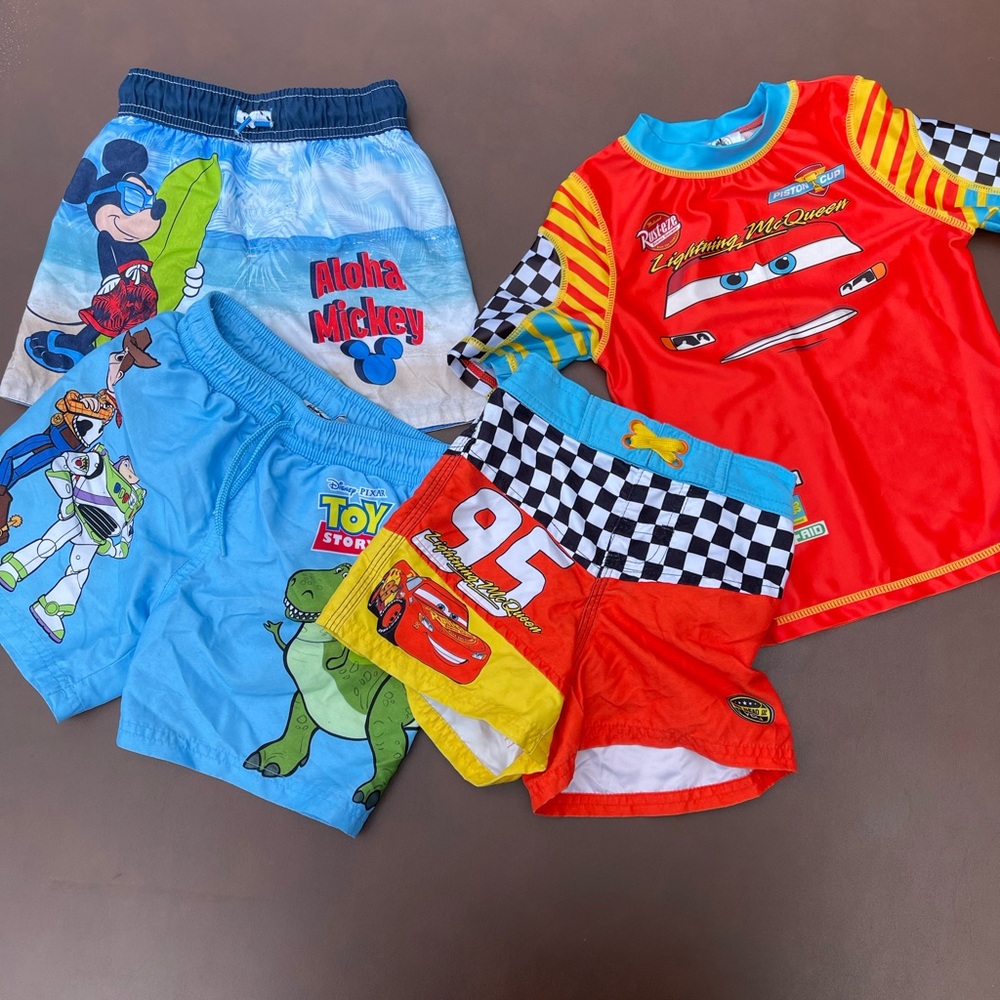 Authentic Disney Swim BUNDLE (4)